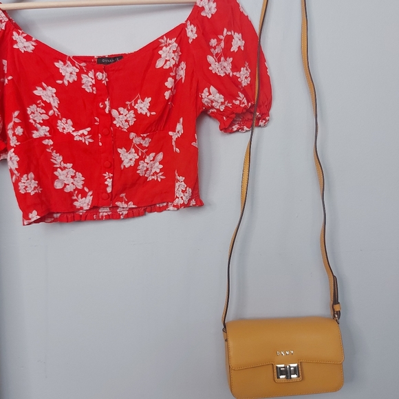 Yellow✨️DKNY Mini Purse - Picture 7 of 7